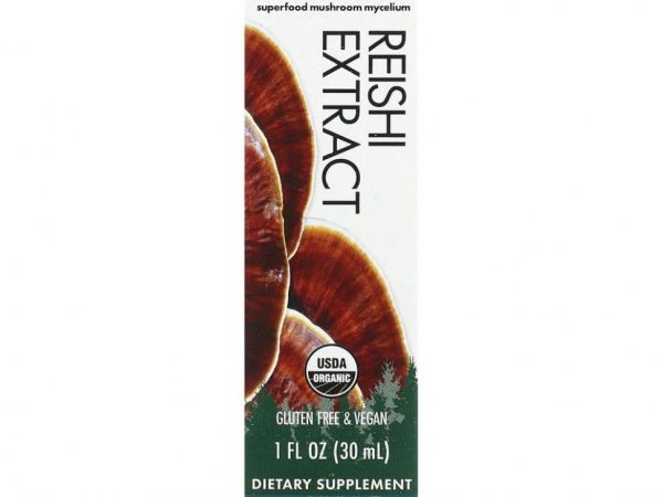 Fungi Perfecti Host Defense, Mushrooms, органический экстракт рейши, 30 мл (1 жидк. Унция)