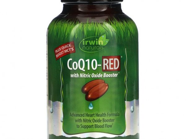Irwin Naturals, CoQ10-Red, 60 мягких таблеток