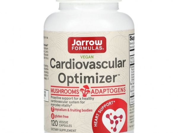 Jarrow Formulas, Cardiovascular Optimizer, 120 растительных капсул