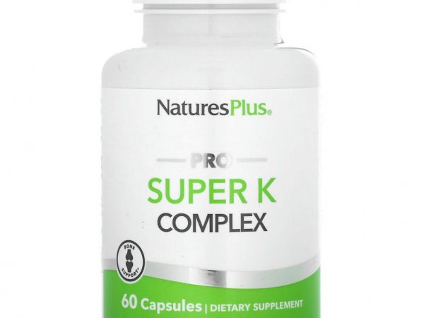 NaturesPlus, Pro Super K Complex, 60 капсул