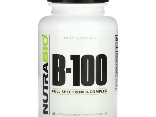 Nutrabio Labs, B-100`` 90 растительных капсул