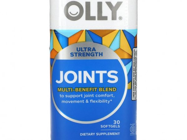OLLY, Ultra Strength, для суставов, 30 мягких таблеток
