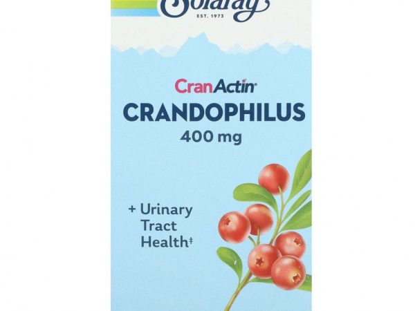 Solaray, CranActin, Crandophilus, 200 мг, 120 растительных капсул