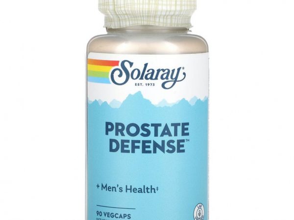 Solaray, Prostate Defense`` 90 растительных капсул