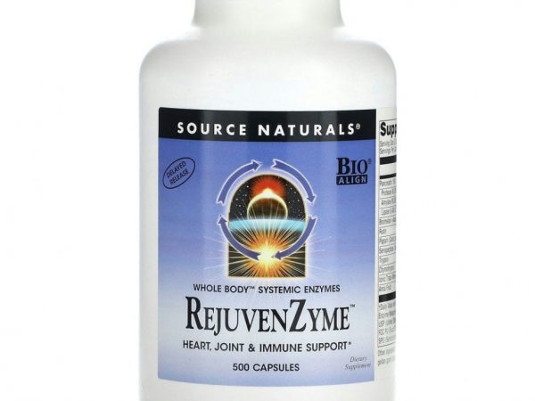 Source Naturals, RejuvenZyme`` 500 капсул