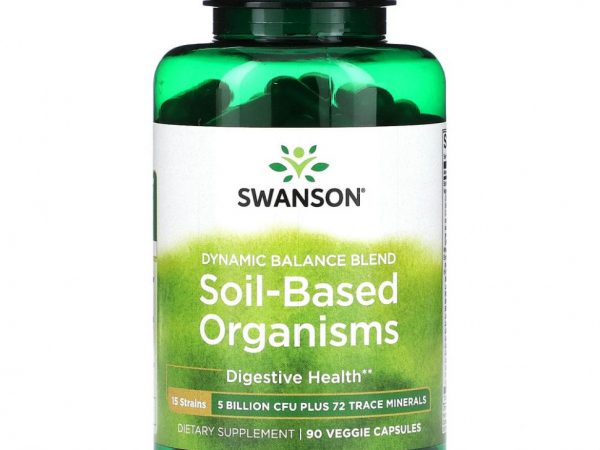 Swanson, Почвенные организмы, смесь Dynamic Balance, 5 млрд КОЕ, 90 растительных капсул