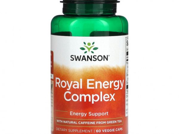 Swanson, Royal Energy Complex, 60 растительных капсул