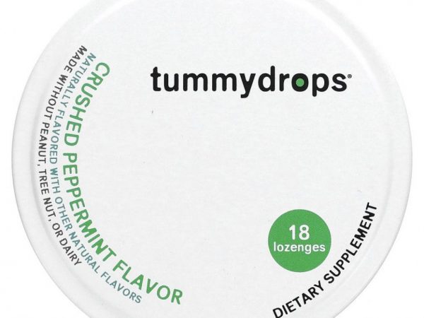 Tummydrops, Леденцы с перечной мятой, 18 леденцов