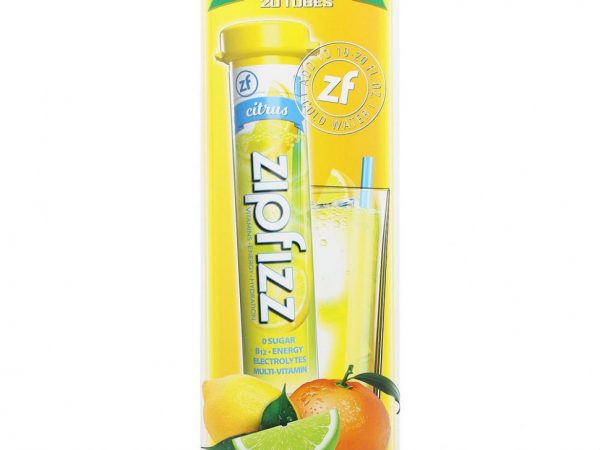 Zipfizz, Смесь для энергетических напитков, цитрус, 20 тюбиков, 11 г (0,39 унции)