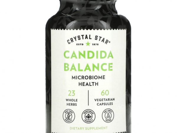 Crystal Star, Candida Balance, 60 вегетарианских капсул