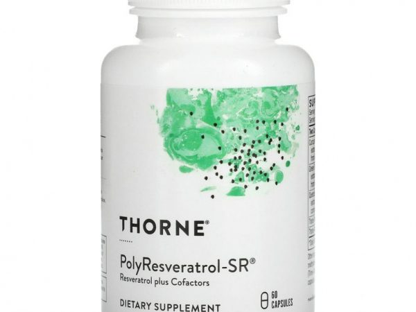 Thorne Research, PolyResveratrol-SR, 60 капсул