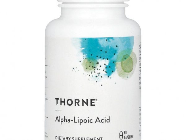 Thorne Research, альфа-липоевая кислота, 60 капсул