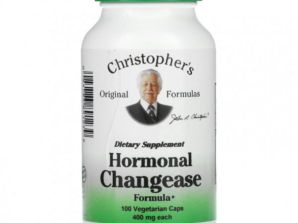 Christopher's Original Formulas, Hormonal Changease Formula, 450 мг, 100 вегетарианских капсул