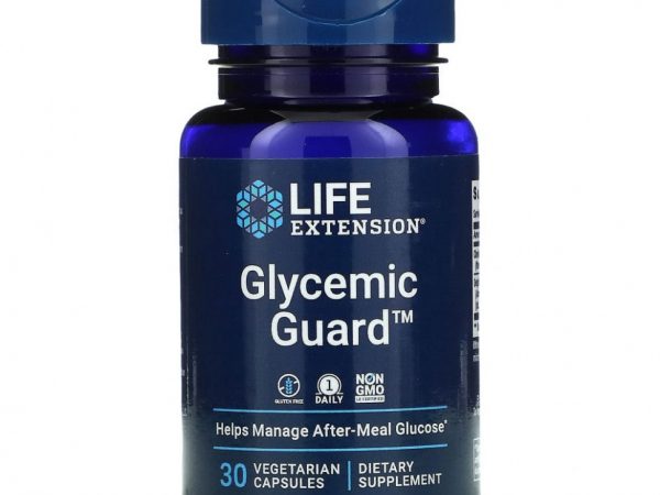 Life Extension, Glycemic Guard, 30 растительных капсул