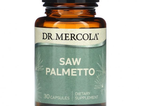 Dr. Mercola, Saw Palmetto, 30 капсул