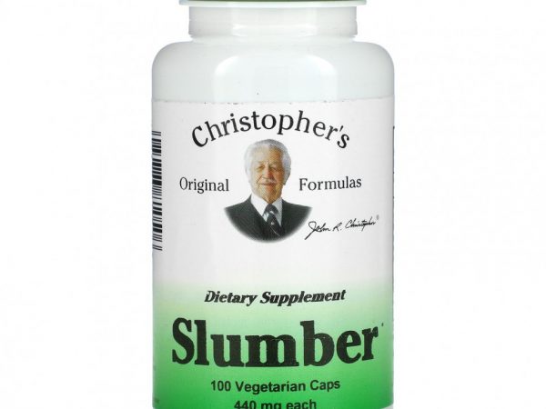 Christopher's Original Formulas, Slumber, 440 мг, 100 вегетарианских капсул