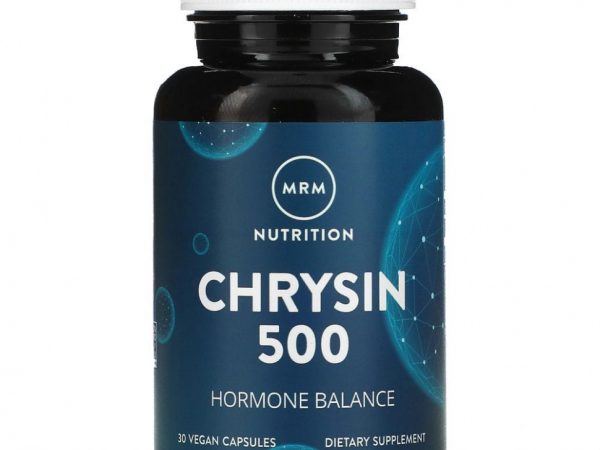 MRM, Nutrition, хризин 500, 30 веганских капсул