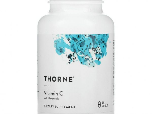 Thorne Research, витамин C и флавоноиды, 90 капсул