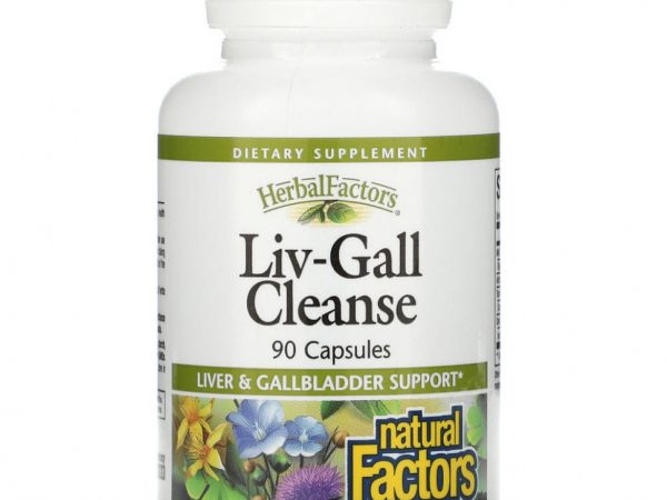 Natural Factors, Liv-Gall Cleanse, 90 капсул