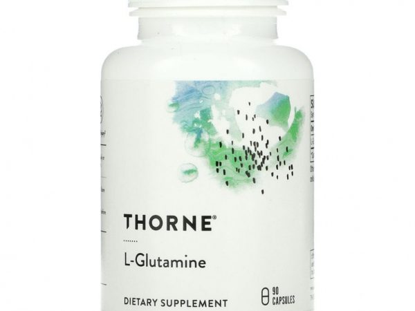 Thorne Research, L-глутамин, 90 капсул