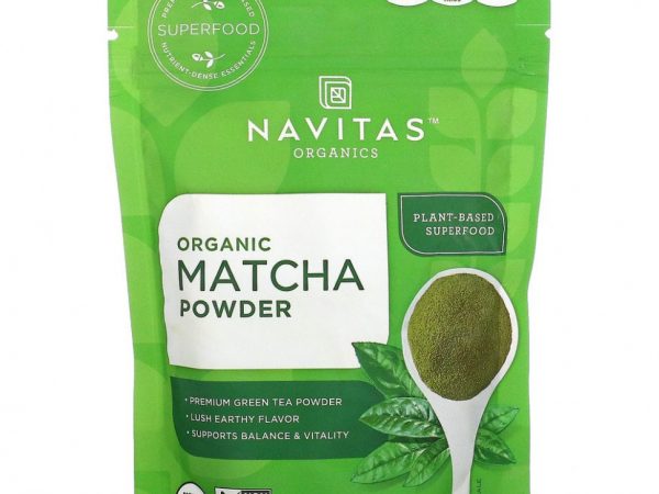 Navitas Organics, Органический порошок матча, 85 г
