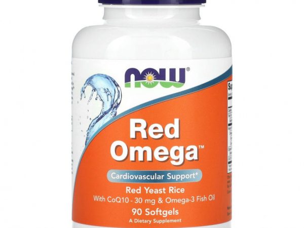 NOW Foods, Red Omega, 90 капсул