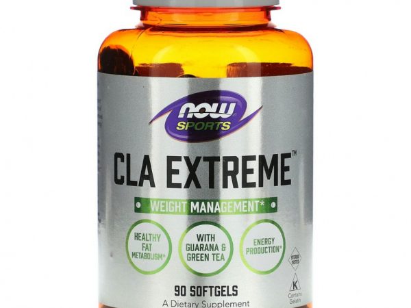 NOW Foods, CLA Extreme, добавка для физической активности, 90 капсул
