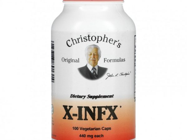 Christopher's Original Formulas, X-INFX, 440 мг, 100 вегетарианских капсул