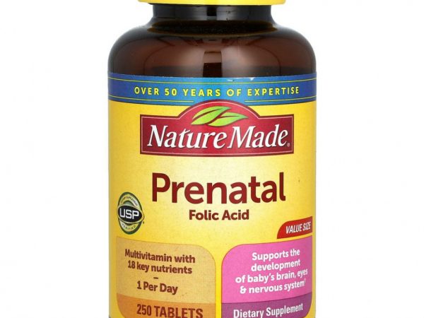 Nature Made, Multi Prenatal, 250 таблеток