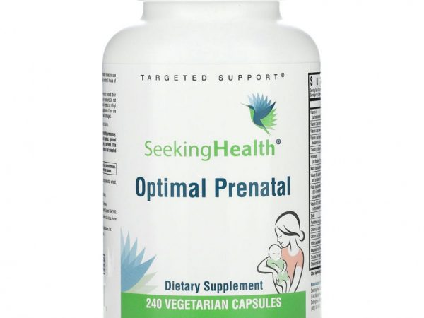 Seeking Health, Optimal Prenatal, 240 вегетарианских капсул