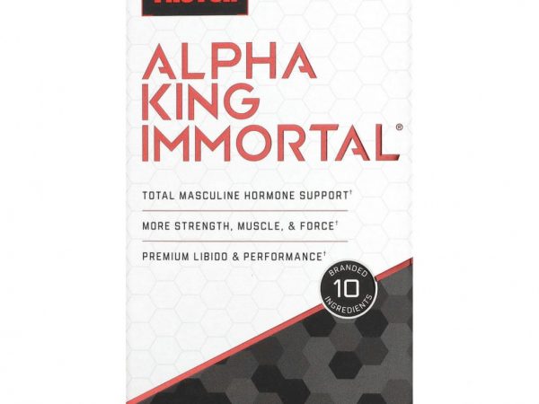Force Factor, Alpha King Immortal, 180 капсул