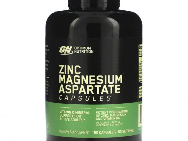 Optimum Nutrition, ZMA, 180 капсул