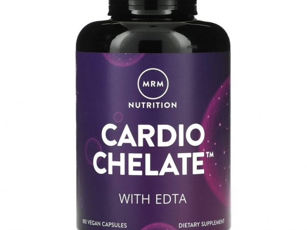 MRM, Cardio Chelate с ЭДТК, 180 веганских капсул