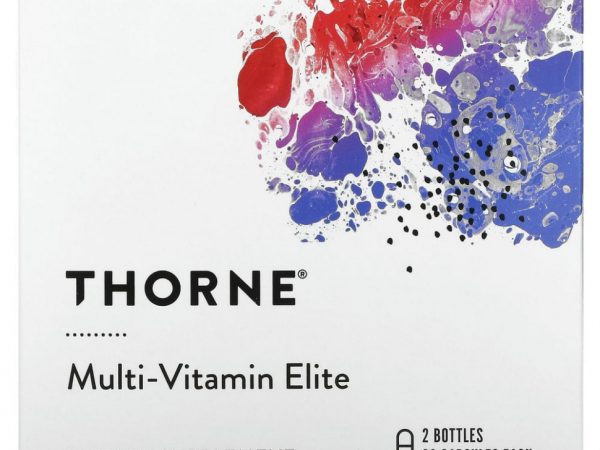 Thorne Research, Multi-Vitamin Elite, 2 флакона, по 90 капсул в каждом