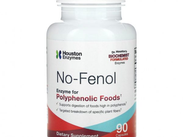 Houston Enzymes, No-Fenol, 90 капсул