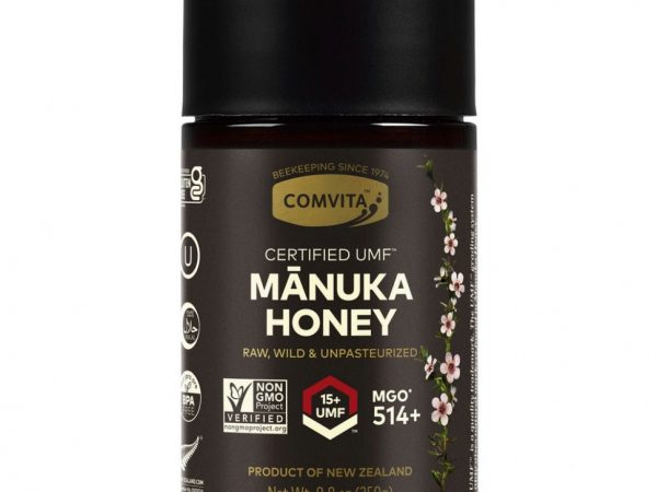 Comvita, Certified UMF 15+ (MGO 514+), необработанный мед манука, 250 г (8,8 унции)