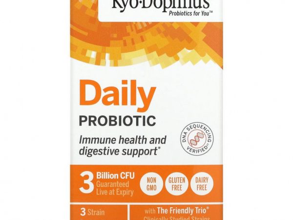 Kyolic, Kyo-Dophilus, ежедневный пробиотик, 180 капсул