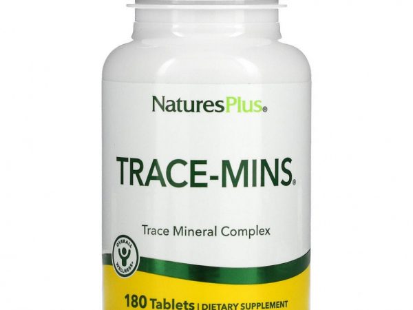 NaturesPlus, Трейс-Минс, 180 таблеток
