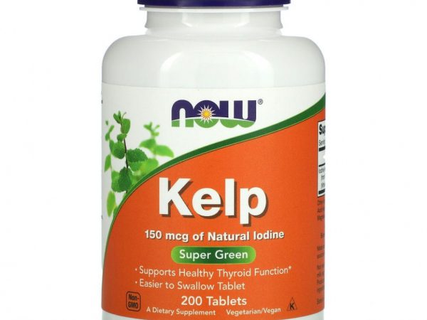 NOW Foods, бурые водоросли, 150 мкг, 200 таблеток