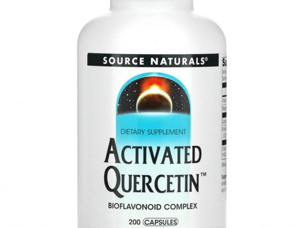 Source Naturals, активированный кверцетин, 200 капсул