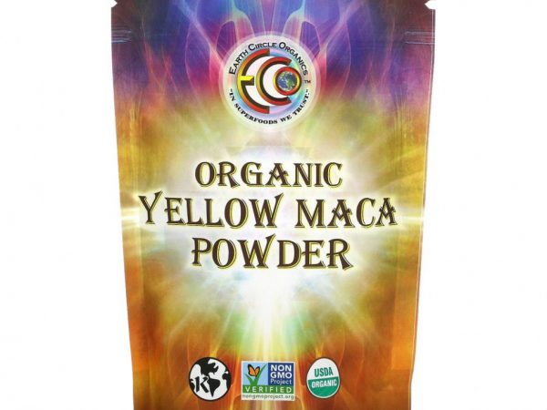 Earth Circle Organics, Органический порошок из желтой маки, 226,7 г (8 унций)