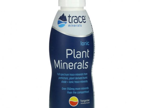 Trace Minerals ®, ионные минералы растительного происхождения, натуральный вкус мандарина, 503 мл (17 жидк. унций)