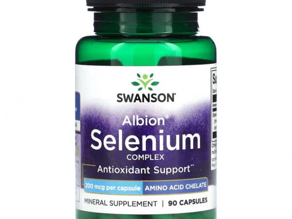 Swanson, Albion Selenium Complex, 200 мкг, 90 капсул