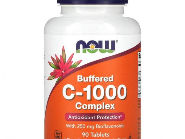 NOW Foods, Буферизованный комплекс C-1000, 90 таблеток