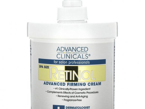 Advanced Clinicals, Retinol, укрепляющий крем с улучшенной формулой, 454 г (16 унций)