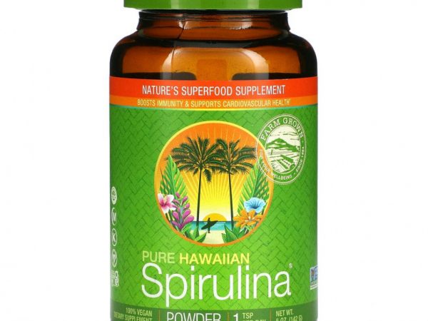 Nutrex Hawaii, Pure Hawaiian Spirulina, порошок, 142 г (5 унций)