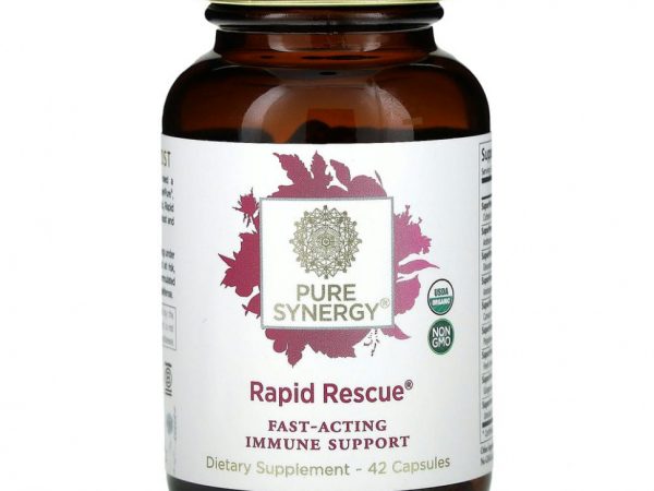 Pure Synergy, Rapid Rescue, 42 капсулы