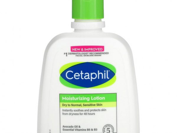 Cetaphil, Увлажняющий лосьон, для сухой и нормальной кожи, масло авокадо и незаменимые витамины B5 и B3, 237 мл (8 жидк. Унций)