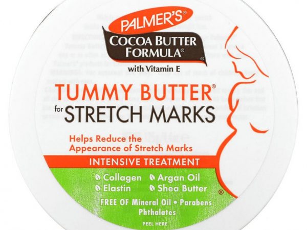 Palmer's, Формула с какао-маслом, масло для живота Tummy Butter, против растяжек, 125 г (4,4 унции)