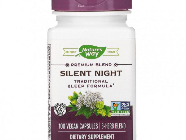 Nature's Way, Silent Night, 100 веганских капсул